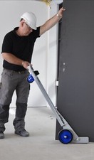 CARRELLO IN ACCIAIO PER PORTE - Portata Kg 150