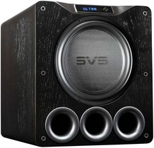 Svs Pb16-ultra 16" Ported Powered Subwoofer -black Oak