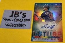 2021 Bowman Best Alex Kirillpoff Future Vibrance Auto Rookie Card RC #d 124/150