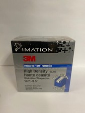 3M IMATION High Density Diskettes 1.44MB 3.55 10 Pack Sealed