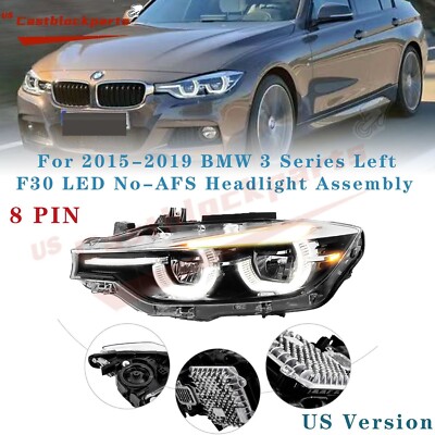 For 2015-2019 F30 F31 LCI BMW 3 series Headlight LED NO-AFS Left