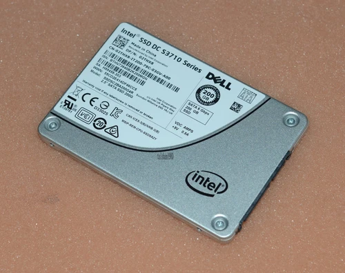 DELL/Intel SSD DC S3710 Series 200GB SSDSC2BA200G4R 2.5" SATA 6Gb/s 02THX8 - Picture 1 of 2