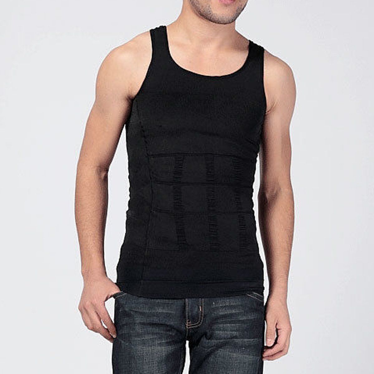 Men's Abs Shaper Cooling T-Shirt – Compression Shapewear, Slimming, Breathable 11 thumbnail image