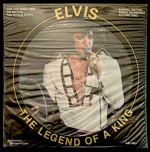 Elvis The Legend Of A King LP Picture Disc Exclusive Story Of The King - SEALED!