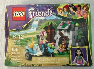 lego friends first aid jungle bike