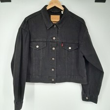 Levi Strauss & Co Black Denim Jacket Medium