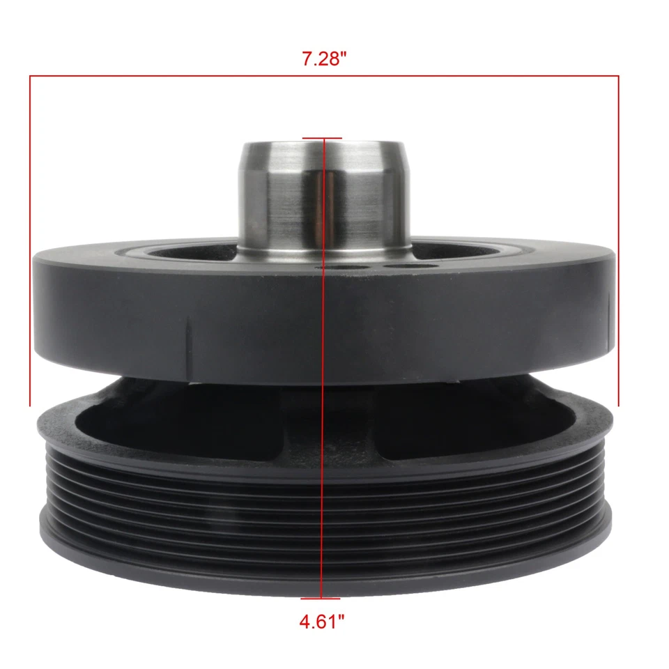 Harmonic Balancer For 1994-2000 2001 Dodge Ram 1500 2500 3500 5.9L 594-133 - Изображение 2 из 4