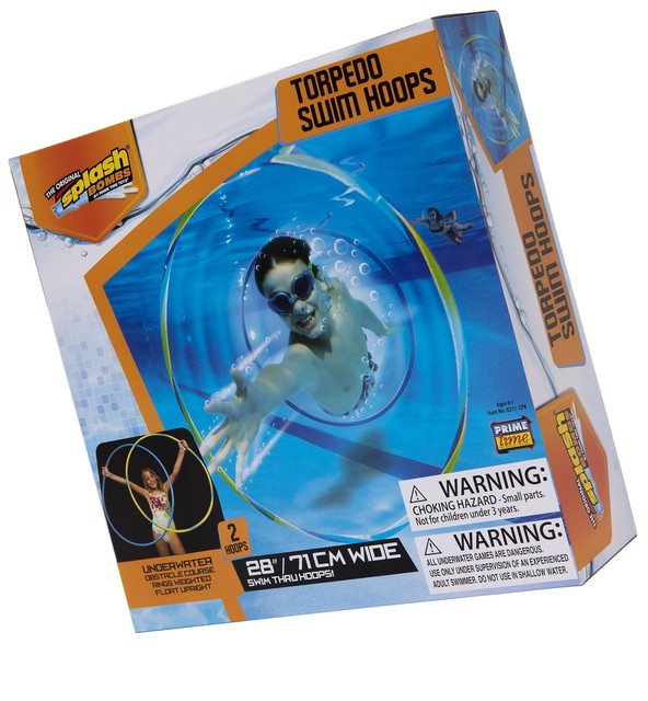 Diving Masters Torpedo Swim Through Hoops Underwater Pool Game by Prime