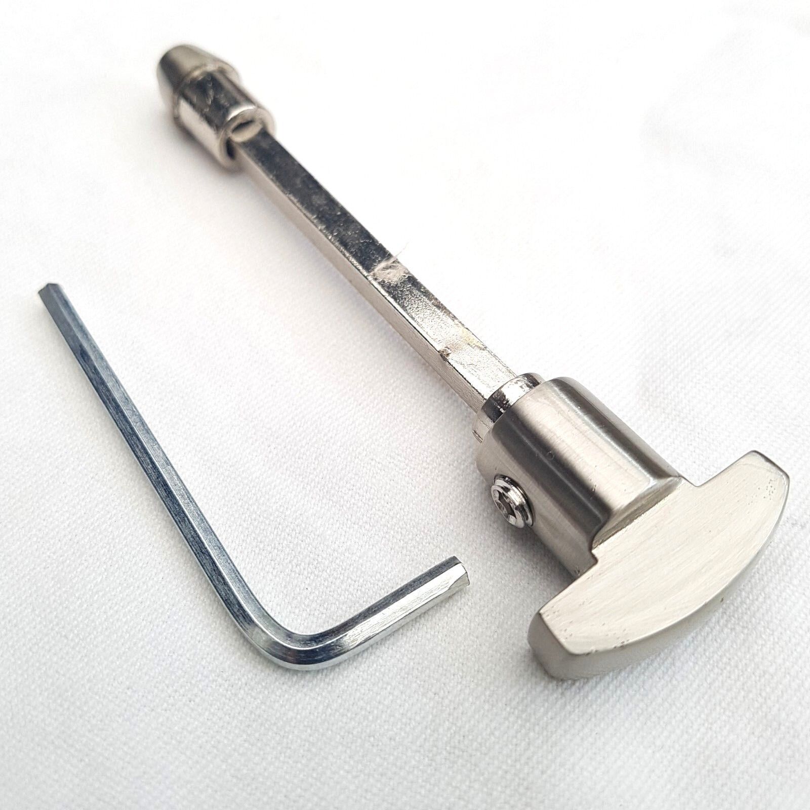 Bathroom Door Bath Lock Thumb Turn 5mm Spindle Snib Bar Polished Brass ...