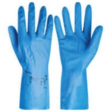 Ansell 79-700 Vitrex Aquadri Liner-2 Chemical Resistant Liner Gloves Blue Size 8