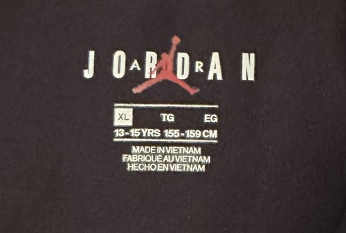 Jordan Essentials Active Top Big Kids’ Girls’ Tank 45A855-023 black XL 13-15 YRS - Picture 11 of 14