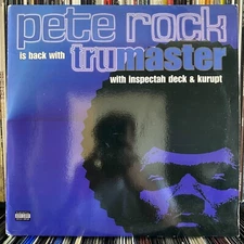 PETE ROCK - TRU MASTER (12")  1998!!!  RARE!!!  INSPECTAH DECK + KURUPT!!!