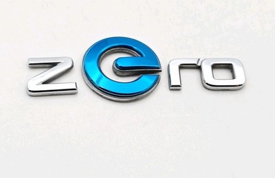 2018-2022 NISSAN LEAF ZERO E EMISSION REAR EMBLEM LOGO BADGE LETTER OEM