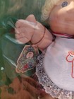 Vtg 1983 Cabbage Patch Kids Doll Kacie Angelique Blonde Hair Blue Eyes Horse Bib — photo 3