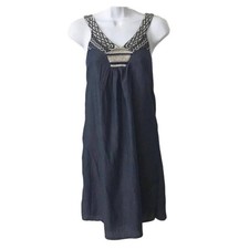 Old Navy Chambray Blue Shift Mini Dress Size XS