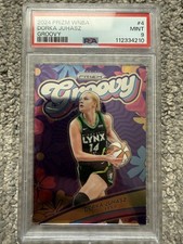 2024 Panini Prizm WNBA - Groovy Dorka Juhasz #4 PSA 9