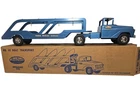 1959 Tonka Toy Marine Service Semi Hauler/Boat Carrier 28" L w Box Original Vtg