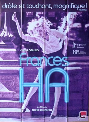 FRANCES HA - BAUMBACH / GERWIG / TANZ - ORIGINAL GROSSES FRANZÖSISCHES FILMPL...