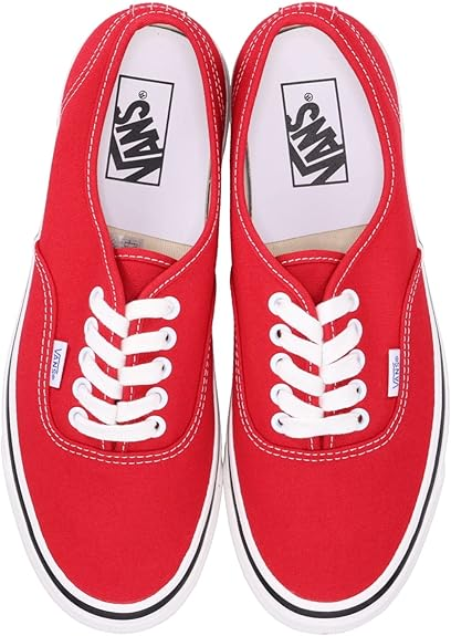 Vans Authentic 44DX Anaheim Red White VN0A38ENMR9 Men's Size | eBay