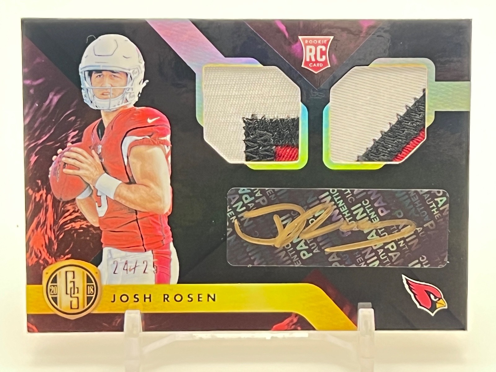 Josh Rosen Panini Gold Standard #244 Autograph Jersey