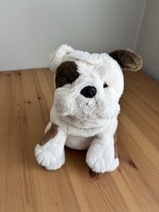 GUND Toast Bulldog Puppy Dog Plush Stuffed Animal Floppy Lovey Wrinkly Cute!