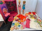 Barbie Francie Dolls LOT w/Original Clothes Accessories & Dressing Room Case