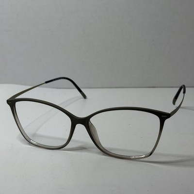 Silhouette Eyeglasses Frame Titan SPX 1607 5740 56 13 135 Illusion Jiggle Olive