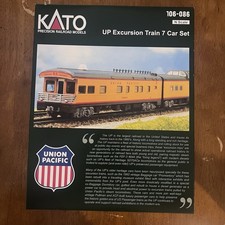 KATO 106-086 Union Pacific Excursion Train 7-Car Set for sale