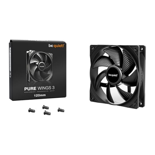 Be Quiet! Pure Wings 120Mm Case Fan Size 3 Bl104 - Image 6