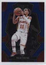 2022-23 Panini Select Premier Level Blue Trae Young #166 0u2j
