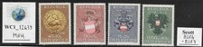 WC1_12439. AUSTRIA. 1949 PRO PRISONER semi-postal set. Scott B264-B267. MNH