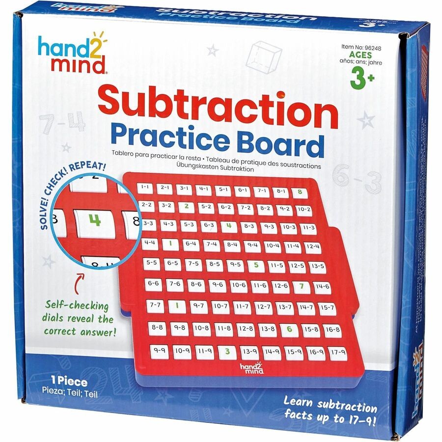 Learning Resources Subtraction Skills Practice Board (lrn-96248) (lrn96248)