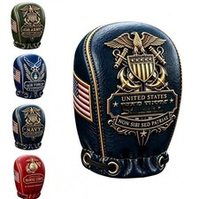 Universal Leather Gear Car Shift Boot Cover - Shifter Sleeve C-Shift Boot Cover