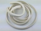 VESPA PX SIDE PANEL RUBBER - BOTH PANELS- WHITE 16mm