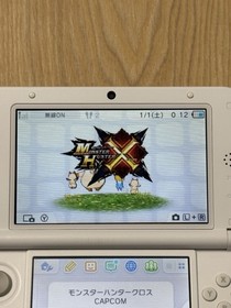 Nintendo 3DS LL XL Pink White Console Stylus Ver 11.13 Japan New stick