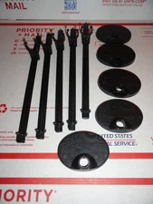 MONSTER HIGH DOLL STANDS GIRL DOLL  LOT OF 5