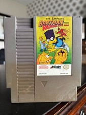 The Simpsons Bartman Meets Radioactive Man Nintendo NES Video Game Pak Cartridge