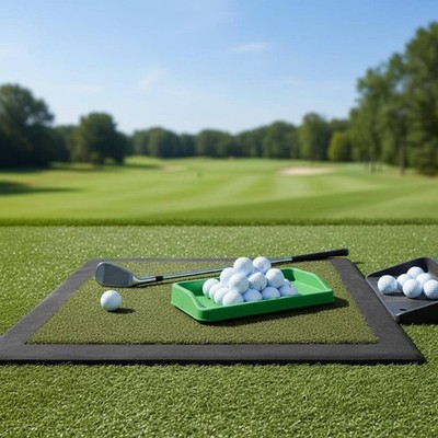Driving-Range-Ballbox wetterfest Golfballschale rutschfest für Golfplatz,