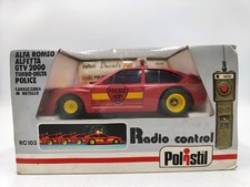 POLISTIL RC103 ALFA ROMEO ALFETTA GTV TURBO Delta POLICE Carrozzeria Metallo
