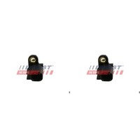 2X Fast ABS-SENSOR Raddrehzahl Hinten Passend FüR Ford C-MAX Focus Galaxy Grand