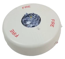 EATON ELSTWC Wheelock Eluxa LED Strobe 24V FIRE Ceiling Mounted Clear Lens NEW