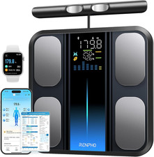 Bilancia per Peso Corporeo E Percentuale Di Grasso, Bilancia Intelligente Con 8 