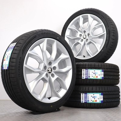 Sommerräder 18Zoll Skoda Kamiq NW Original Alu-Felgen Manaslu Sommerreifen NEU