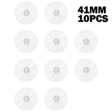41mm Thumb Screw Clear Suction Cups Nut Rubber Window Suckers Tools 10pcs/sets