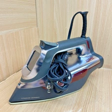 CHI Steam Iron Titanium Ceramic 400+ Holes 1800 Watts Touchscreen, Model 13103