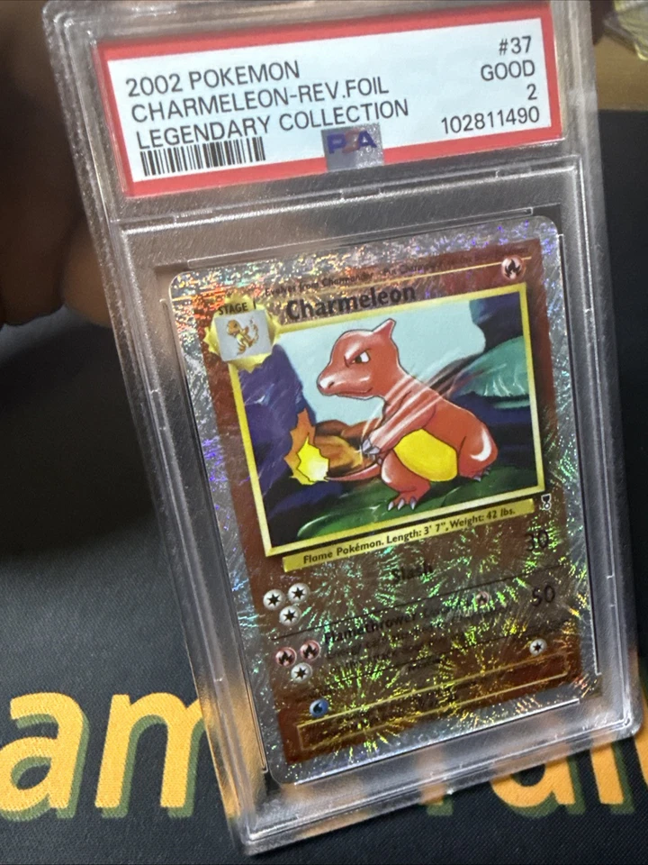 PSA 2 Charmeleon Reverse Holo Foil - Legendary Collection 37/110 2002 Pokemon - Image 4 of 4
