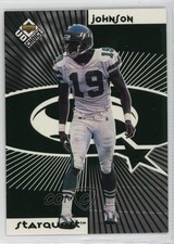 1998 UD Choice Starquest/Rookquest Green Keyshawn Johnson Marcus Nash #SR26 08w3