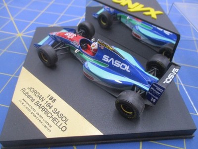 195 Onyx 1/43 Jordan Sasol 194 Rubens Barrichello 1:43 MANY MOREF-1 CARS LISTED