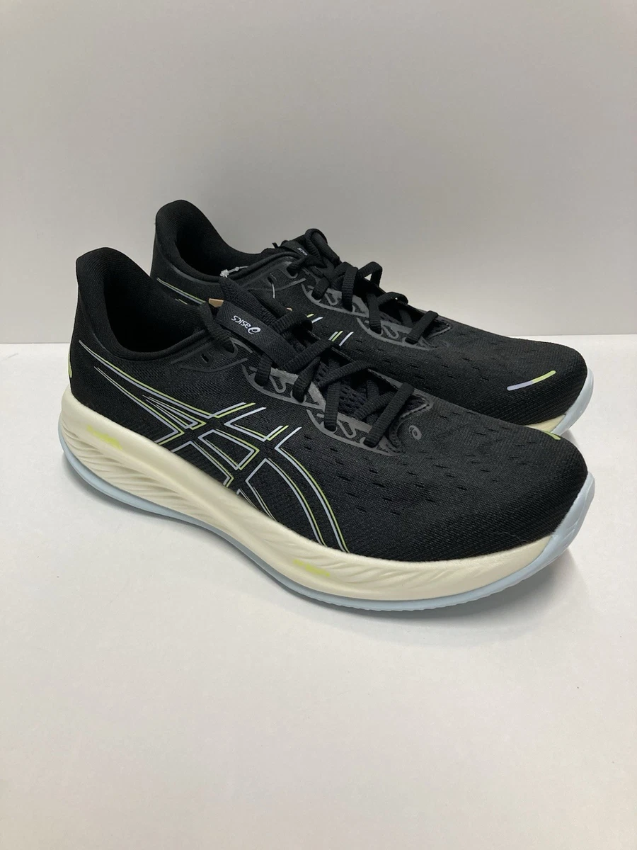 ASICS GEL-Cumulus 26 Black Safety Yellow 1011B793-006 Men\'s Size 10.5 Shoes Buy Asics Gel Cumulus 26 2E Wide  main image 3