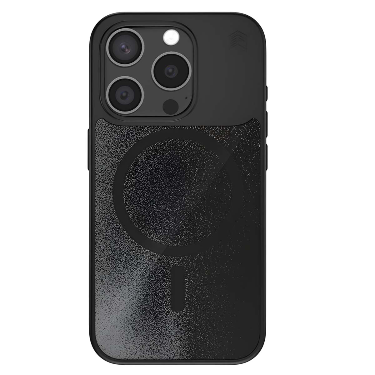 Coque iPhone 15 Pro Max antichoc et anti-glisse STM Goods noire